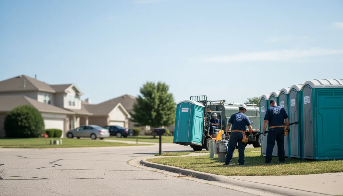 Porta Potty Rental in Burlington Junction, MO near me